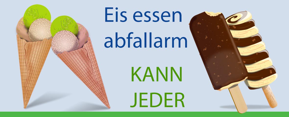 Kinder KJ abfallarm Eis